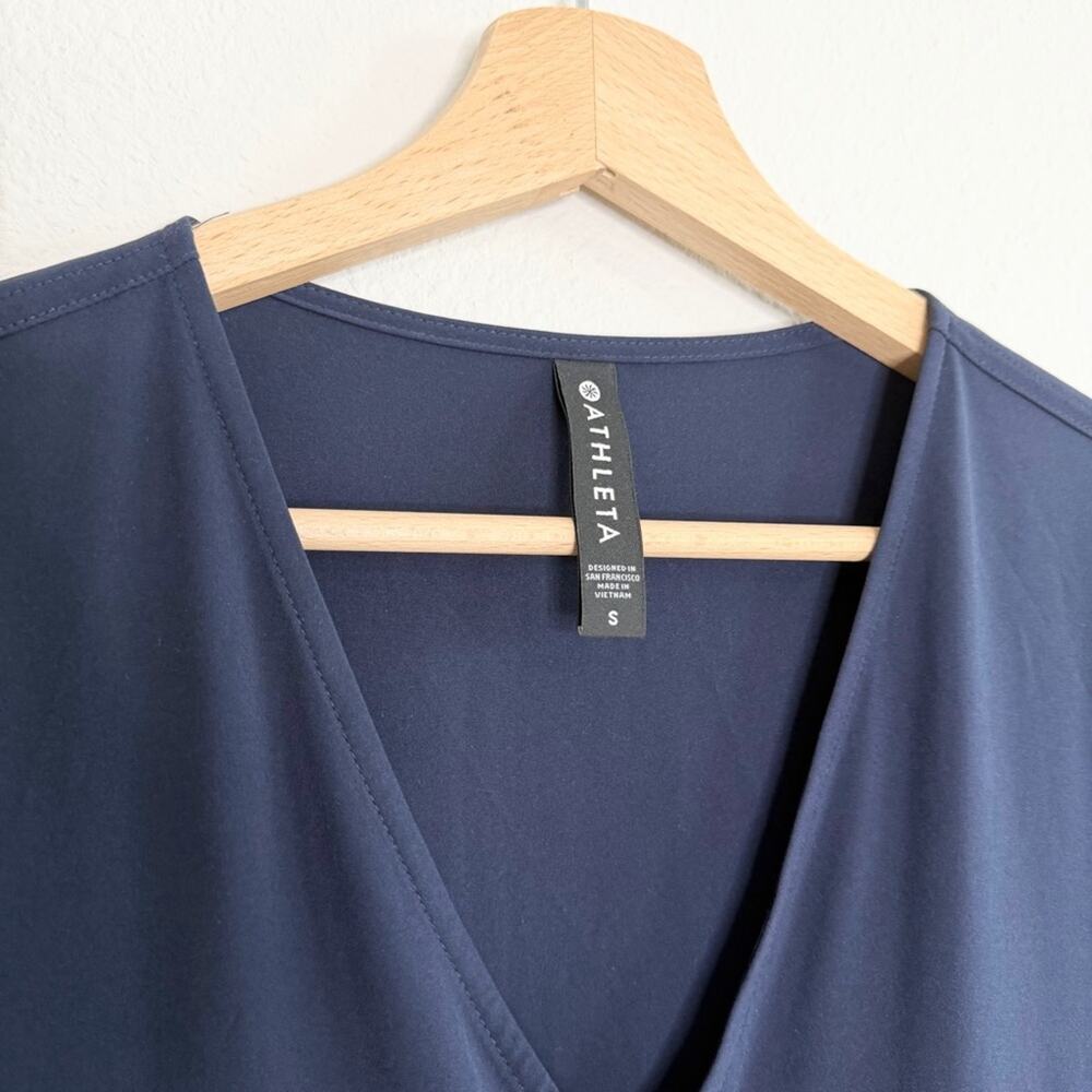 Athleta Zuma Navy Blue Women's Jumpsuit Size Small - Picture 4 of 5